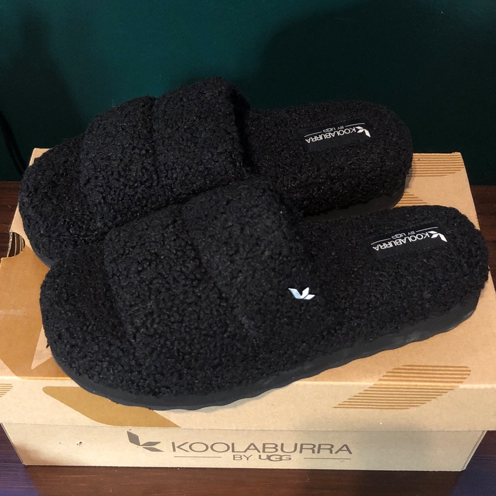 Koolaburra Black Women's Slippers